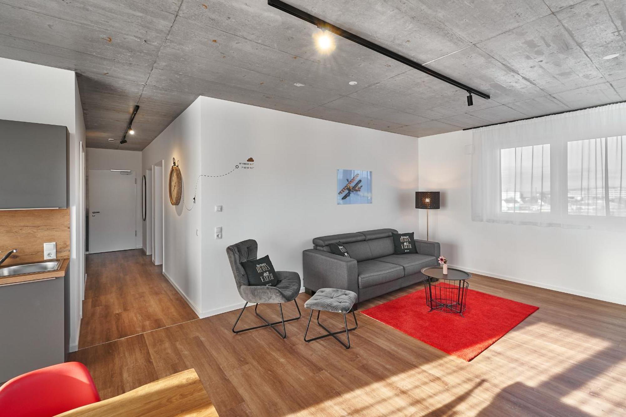 The Cloud Suite Apartments Freiburg im Breisgau Oda fotoğraf