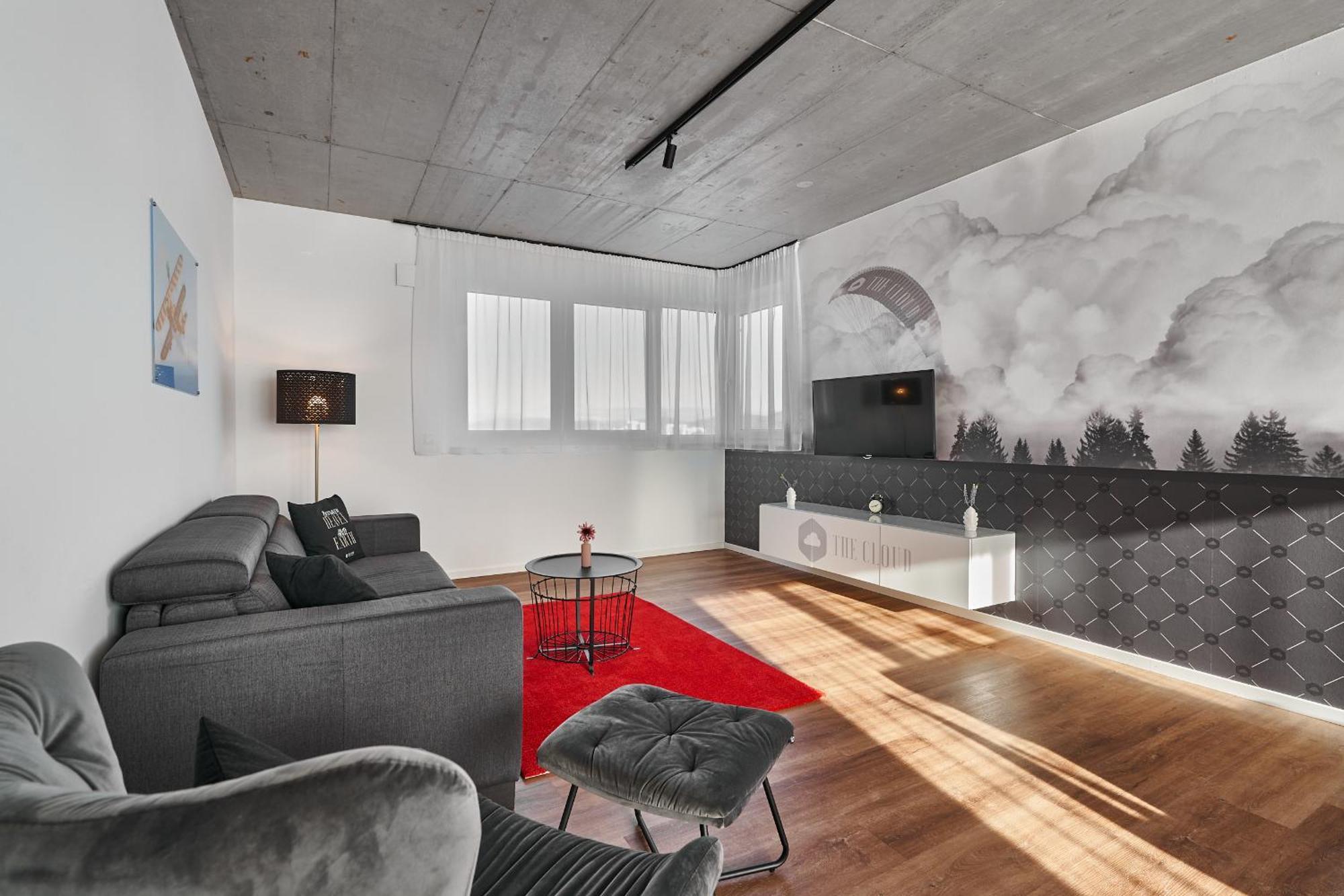 The Cloud Suite Apartments Freiburg im Breisgau Oda fotoğraf
