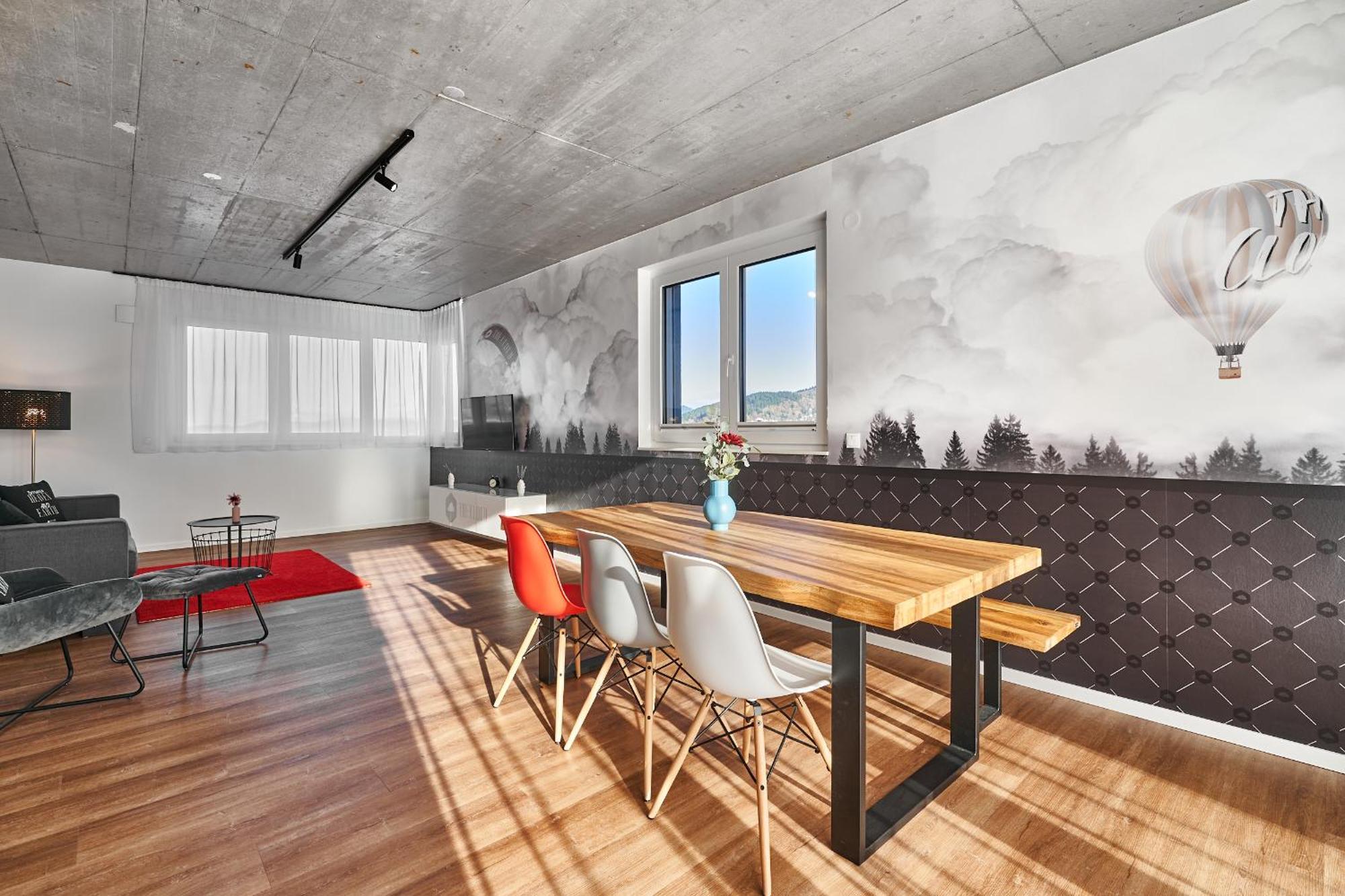 The Cloud Suite Apartments Freiburg im Breisgau Oda fotoğraf