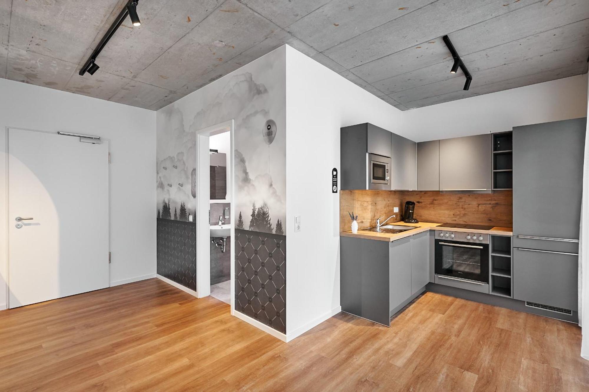 The Cloud Suite Apartments Freiburg im Breisgau Oda fotoğraf
