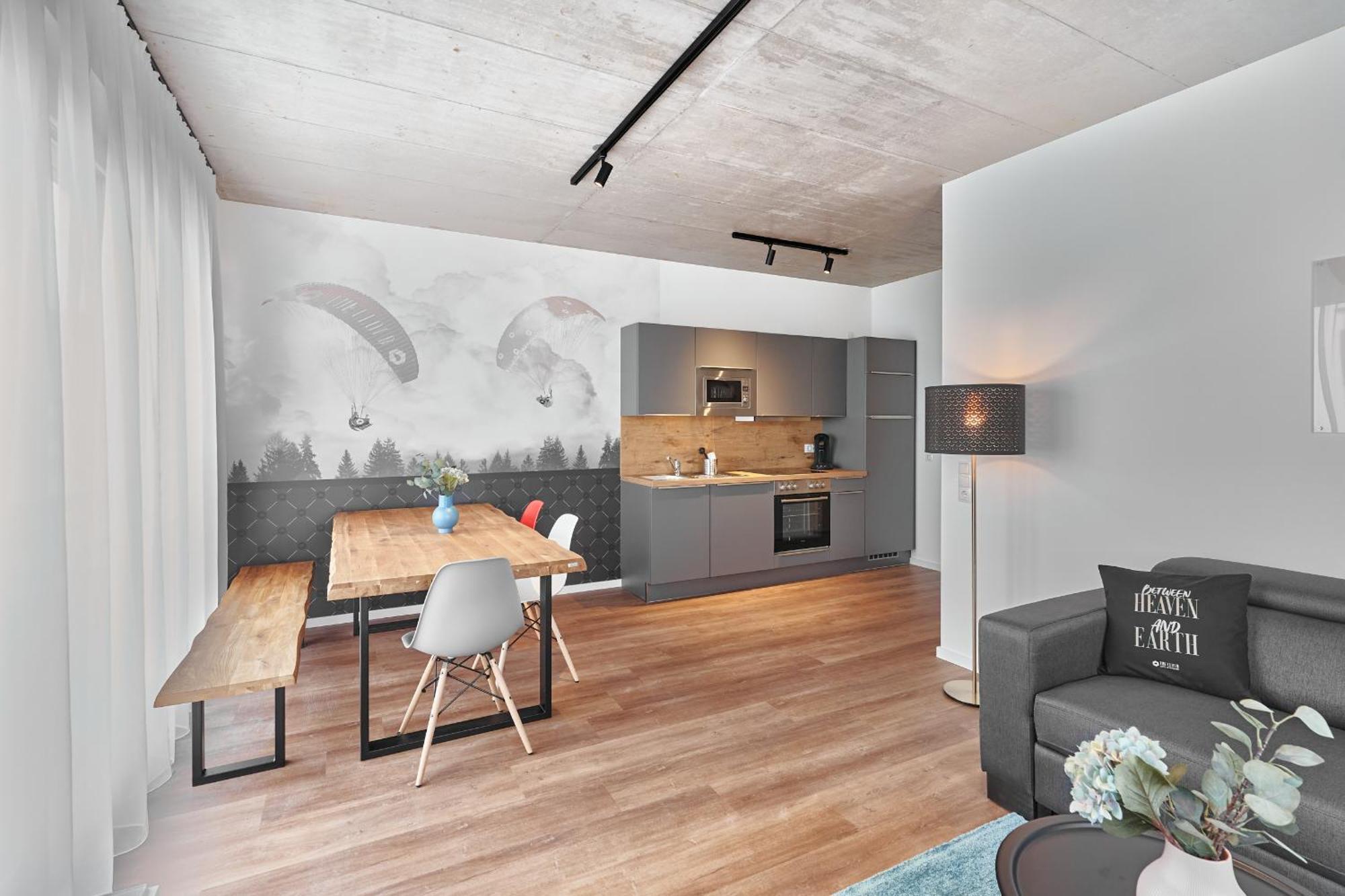 The Cloud Suite Apartments Freiburg im Breisgau Oda fotoğraf