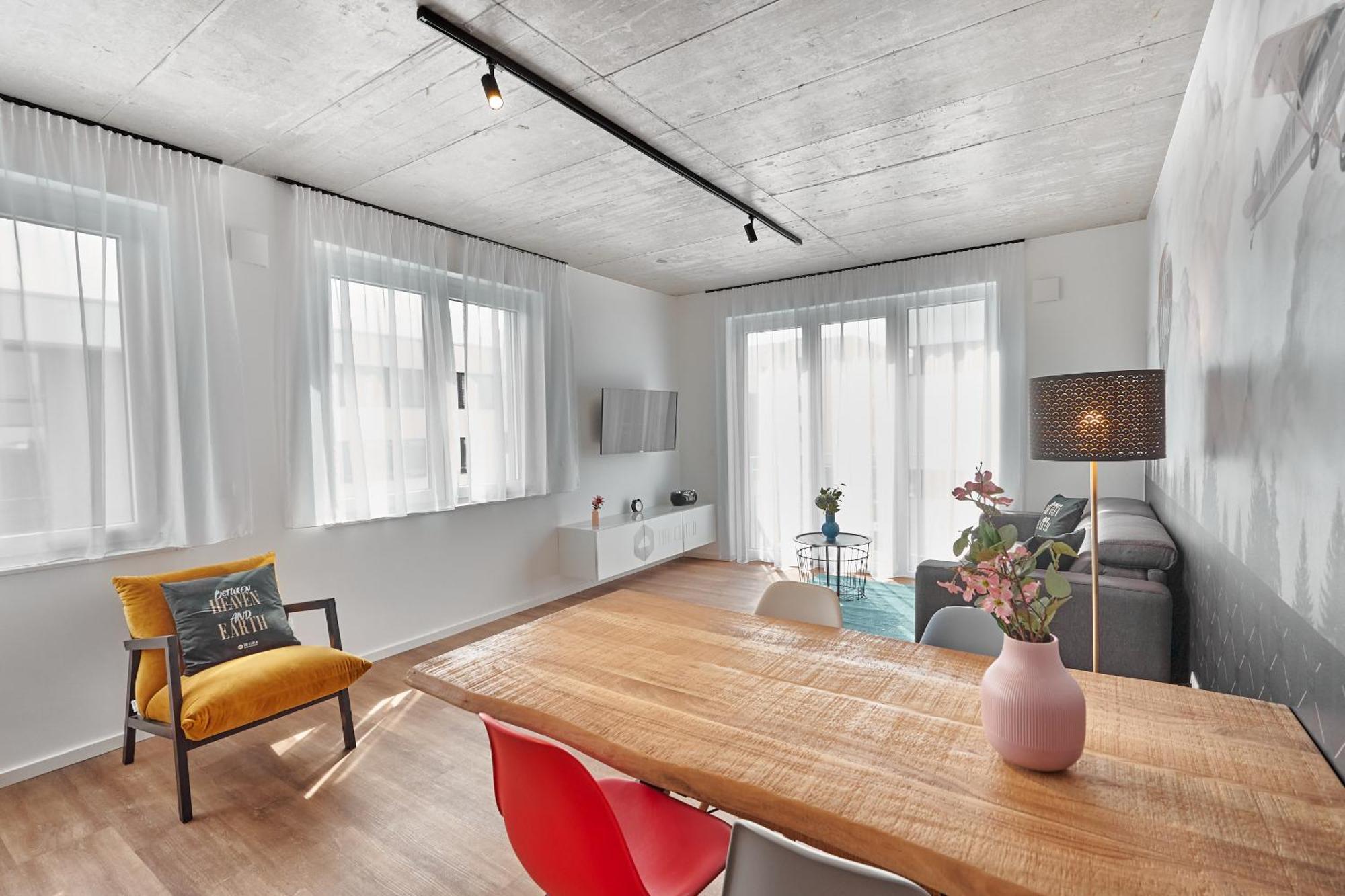 The Cloud Suite Apartments Freiburg im Breisgau Oda fotoğraf