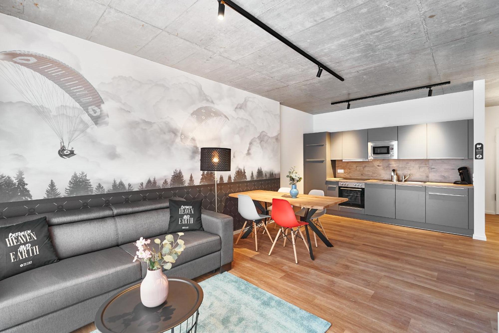 The Cloud Suite Apartments Freiburg im Breisgau Oda fotoğraf
