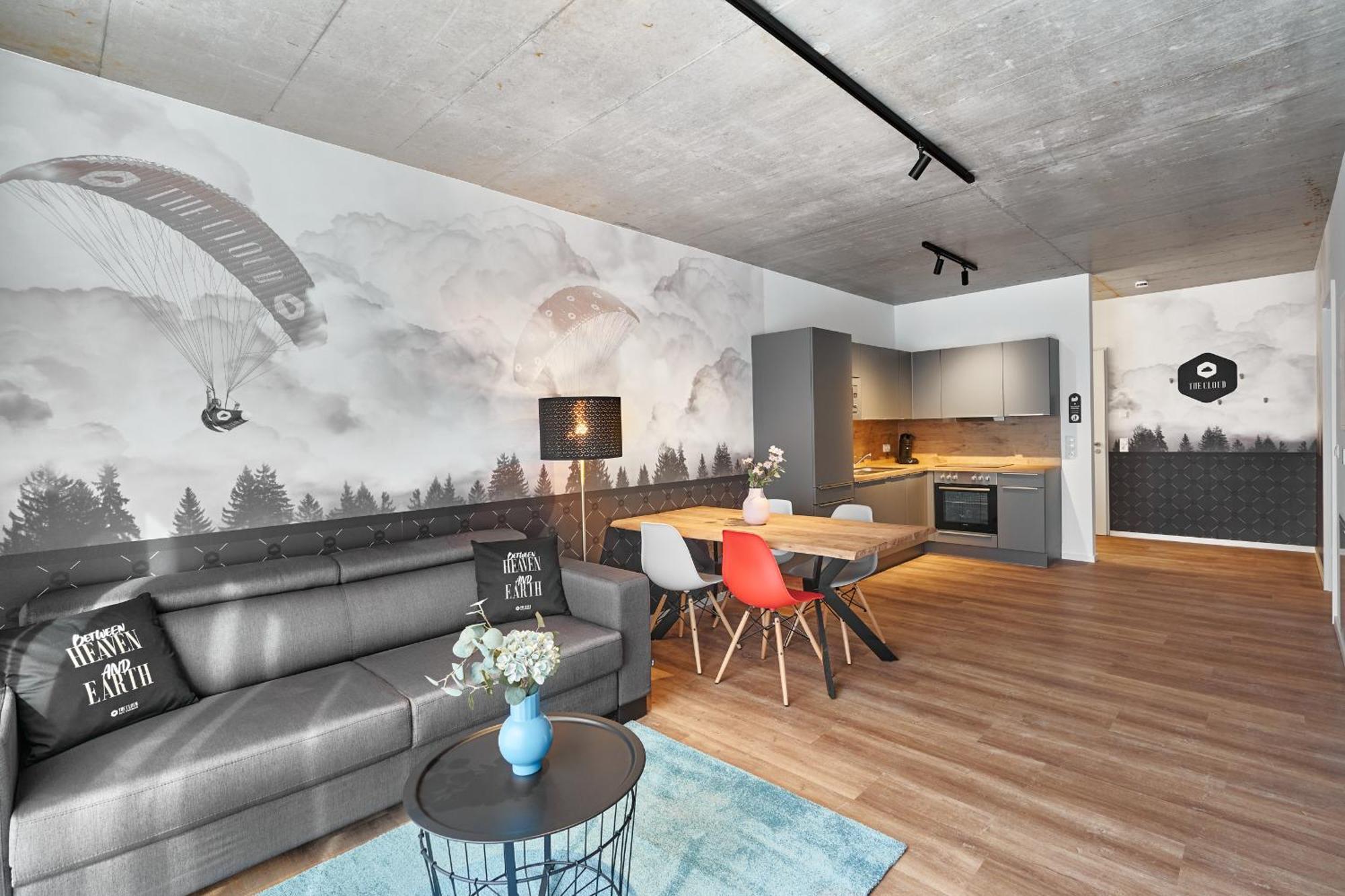 The Cloud Suite Apartments Freiburg im Breisgau Oda fotoğraf